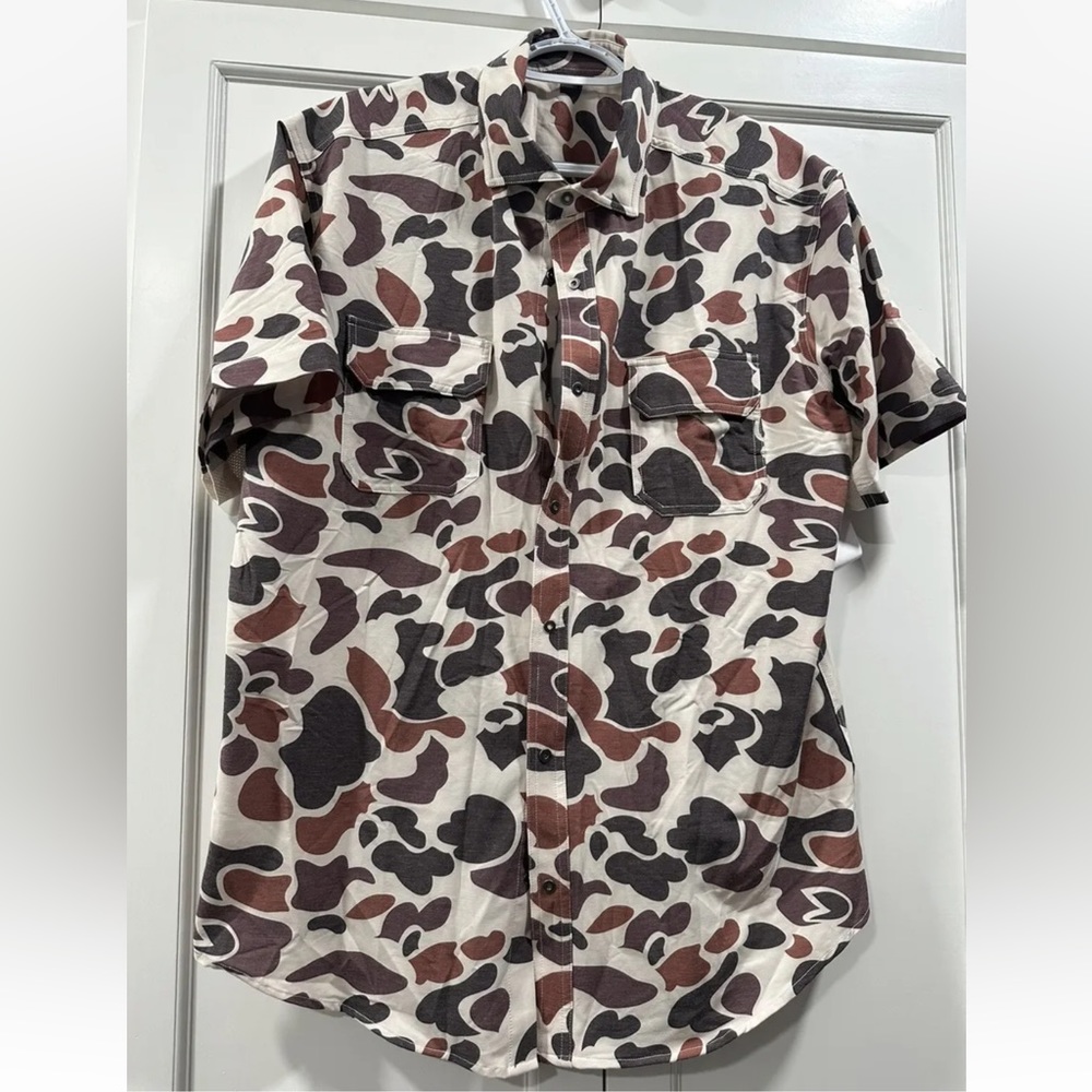 The Rio” Ultimate Outdoor Blend - Short Sleeve Vintage Boone Camo
